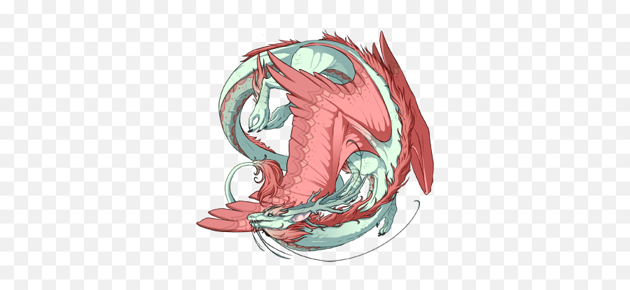 Help In Making Mermaid Dragons Dragon Share Flight Rising - Dragon Png,Milotic Png