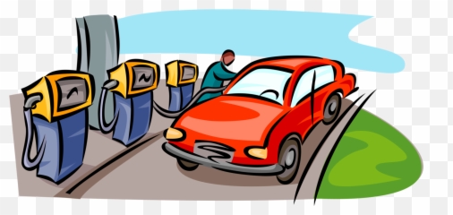 Gas Pump Clip Art Png - Service Station Clipart Car Fuel