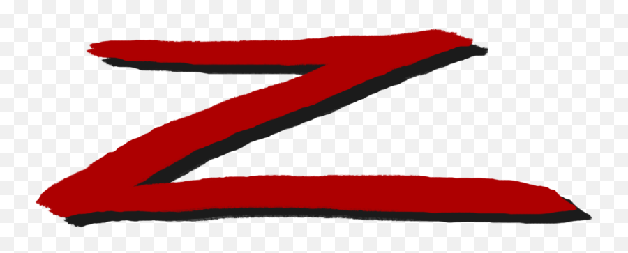 Z Red Drop Shadow U2013 Retrenders - Z De Zorro Png,Drop Shadow Png