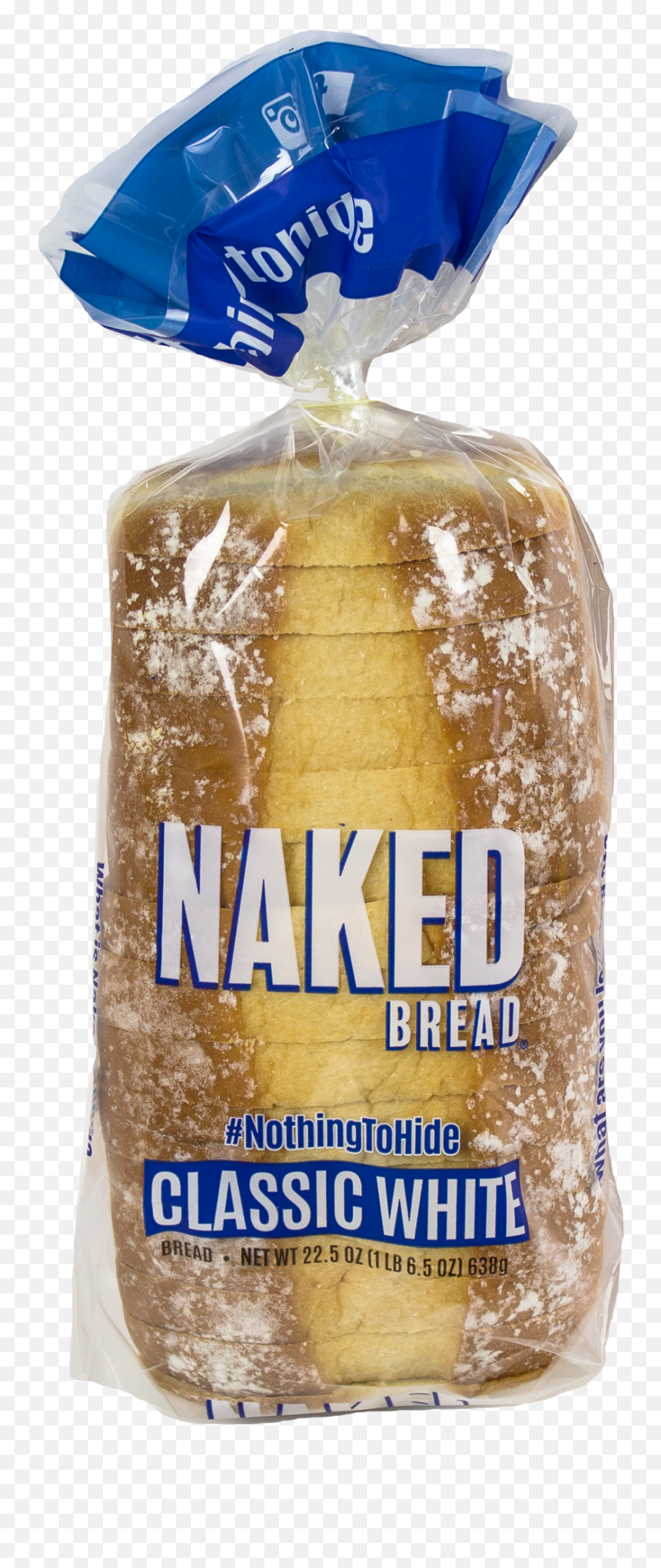Naked Classic White - Walmartcom Whole Wheat Bread Png,White Bread Png