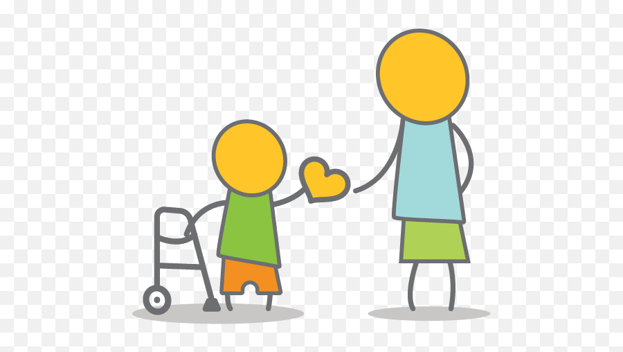 An Emjoi Featuring A Parent And Child - Cartoon Clipart Conversation Png,Emjoi Icon