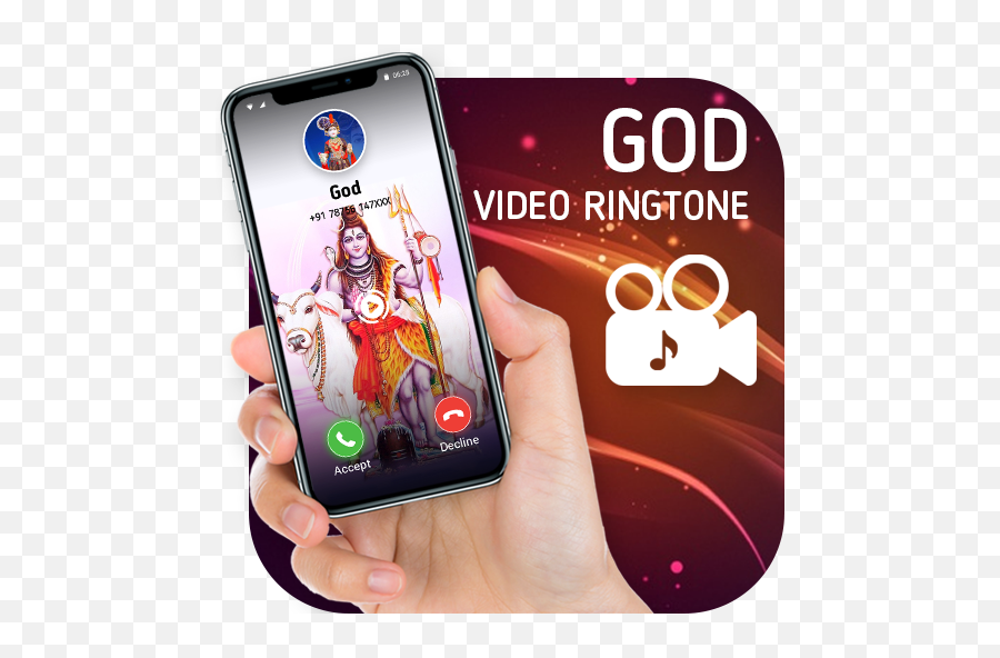God Video Ringtone For Incoming Call Apk 13 - Download Free Smartphone Png,Phone Video Icon