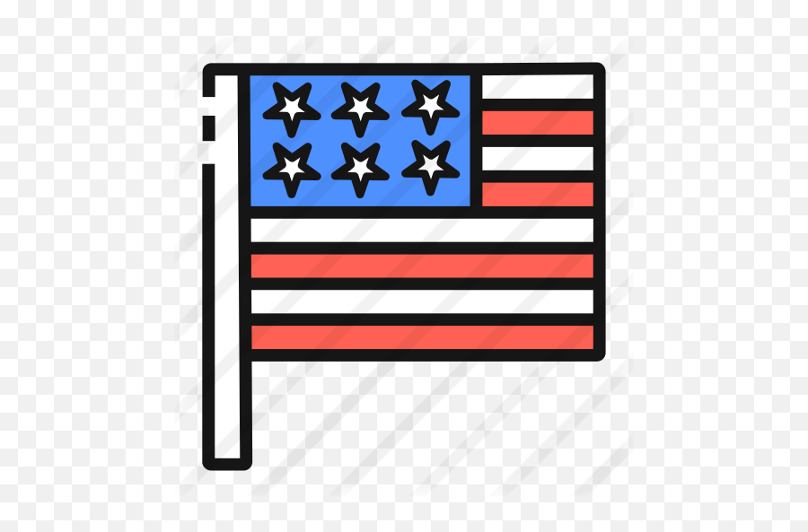 Flag - American Png,Flag Flat Icon