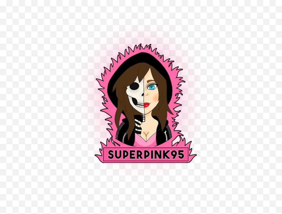 Superpink95 - Illustration Png,Twitch Logo Png