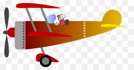 Propeller Driven Aircraftanglebiplane Png Clipart - Transparent Background Biplane Clipart,Propeller Png