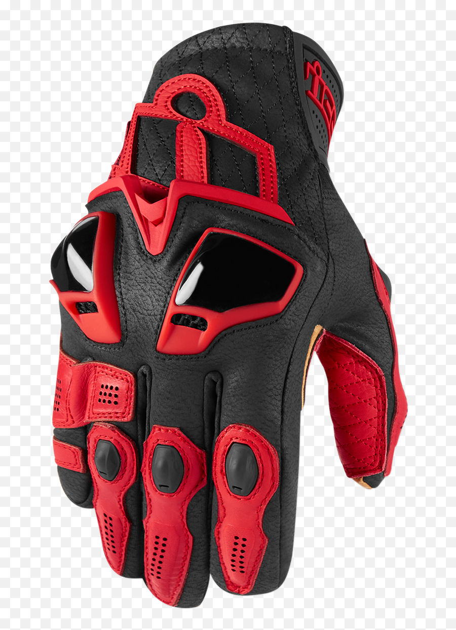 Hypersport Short Gloves - Red Medium U2013 Outletharley Red Motorcycle Gloves Png,Icon Field Armor Stryker