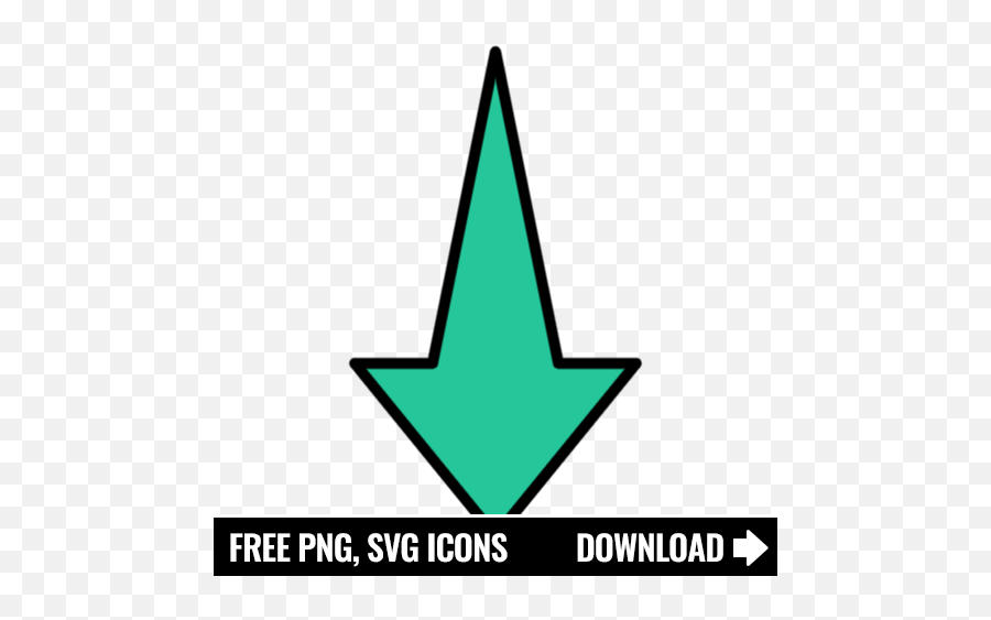 Free Arrow Down Icon Symbol Png Svg Download - Language,Triangle Icon Png