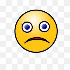 Library Of Small Sad Face Clip Art - Confused No Background png
