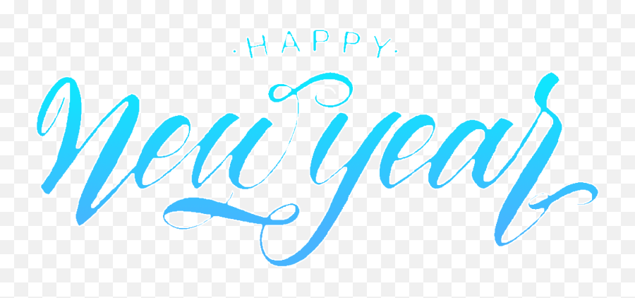 Happy New Year 2021 Text Png Free Download For Picsart - Happy New Year Png In Blue Colour,Happy New Year Icon