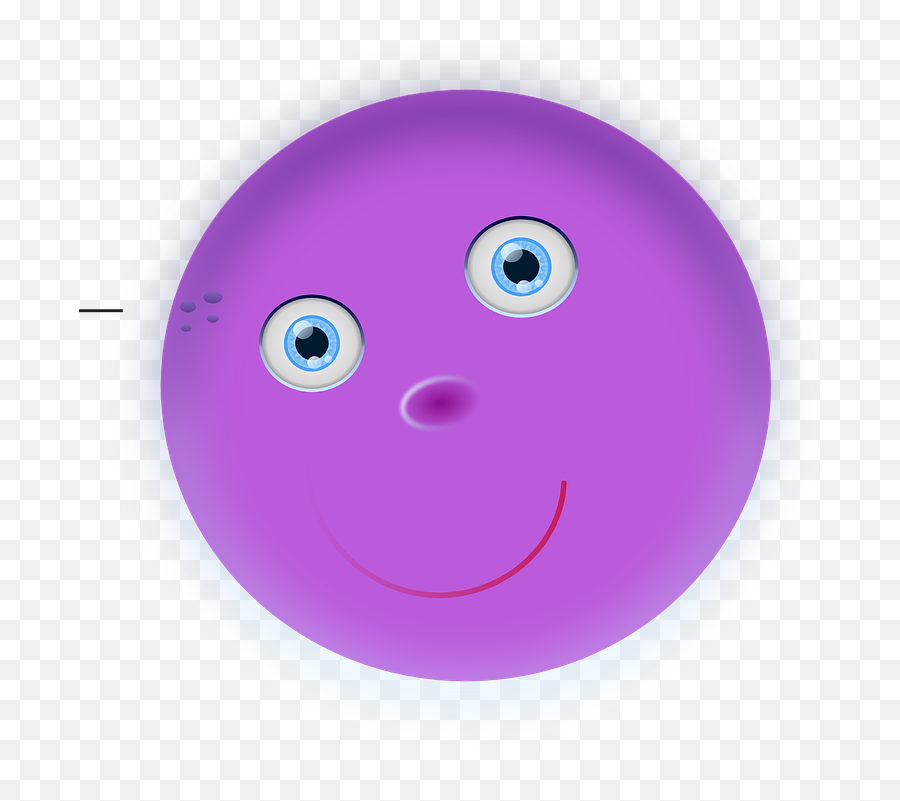 Face Smiley Purple - Free Vector Graphic On Pixabay Png,Smiling Icon