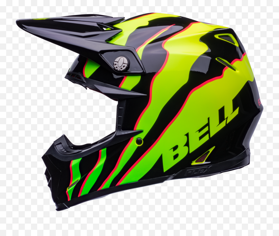 Bell Moto - 9s Flex Claw Helmet Blackgreen Bell Moto 9 Claw Png,Icon Search And Destroy Helmet For Sale