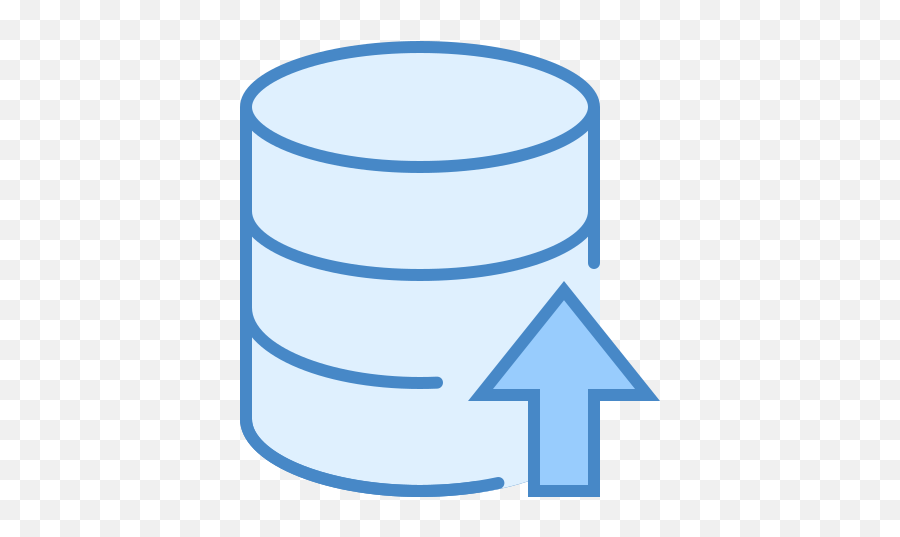 Database Restore Icon In Blue Ui Style - Database Administrator Icon Png,Databases Icon