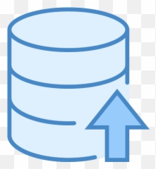 Database Restore Icon In Blue Ui Style - Database Administrator Icon Png,Databases Icon