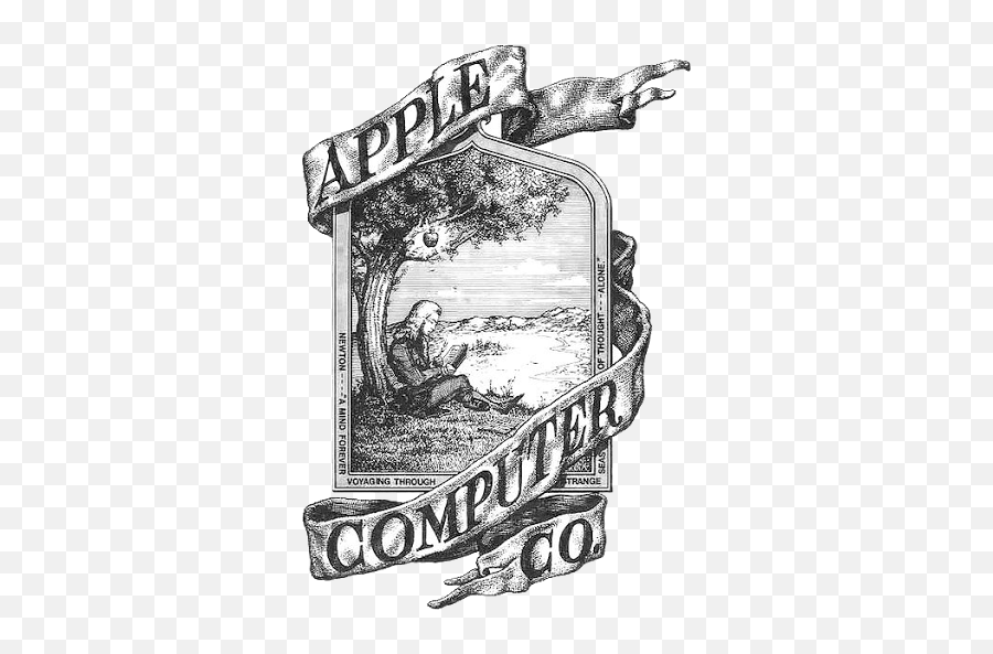 Inky Fool Apple Macintosh - Original Logo Png,Mac Apple Icon