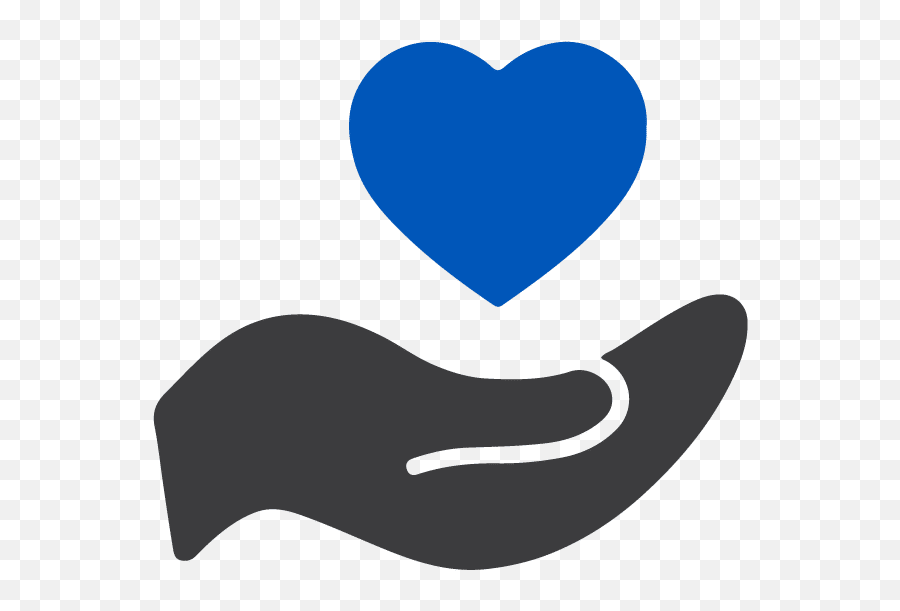Clinicians Physical Therapist Jobs Cornerstone Rehab - Hand Heart Blue Clipart Png,Cornerstone Icon Fund