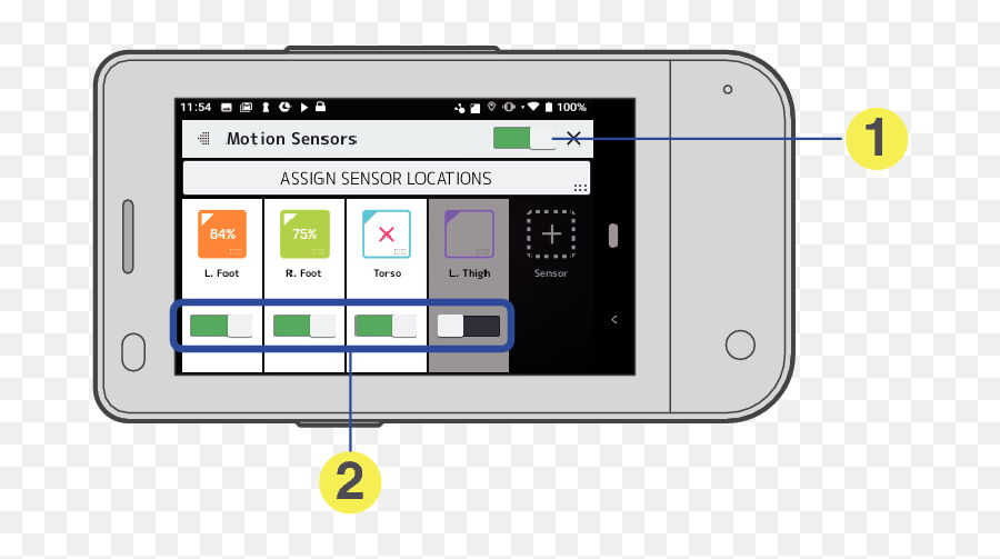 Pairing And Assigning Your Motion Sensors U2013 Leomo Help Center - Smart Device Png,Motion Sensor Icon