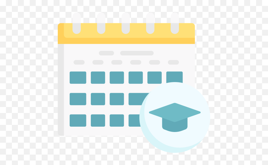 Semester - Free Education Icons Horizontal Png,Android Calendar Icon