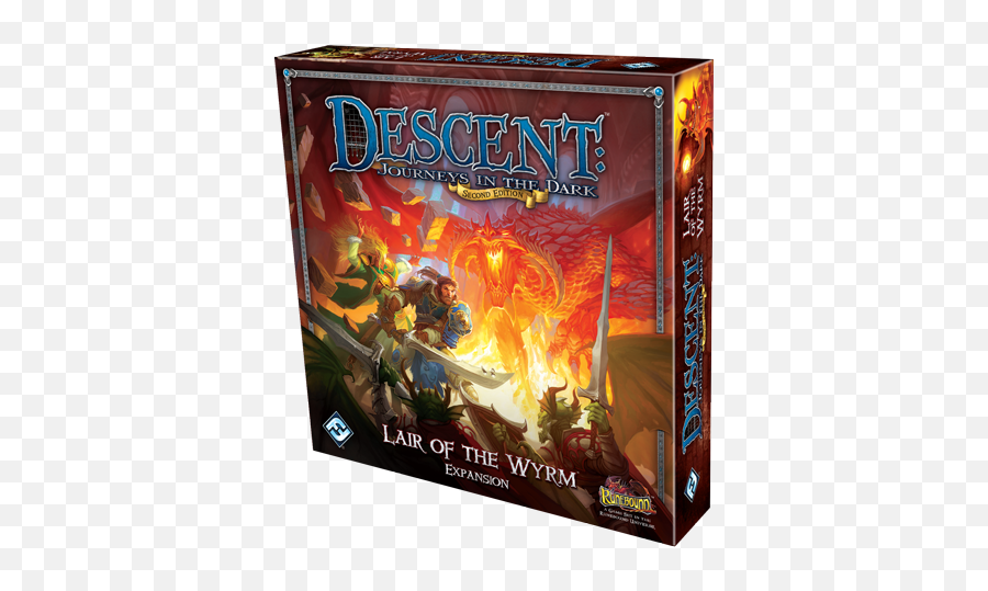 Descent Second Edition 2nd - Expansion Lair Of The Wyrm Ffg Png,Descent Icon Ffg