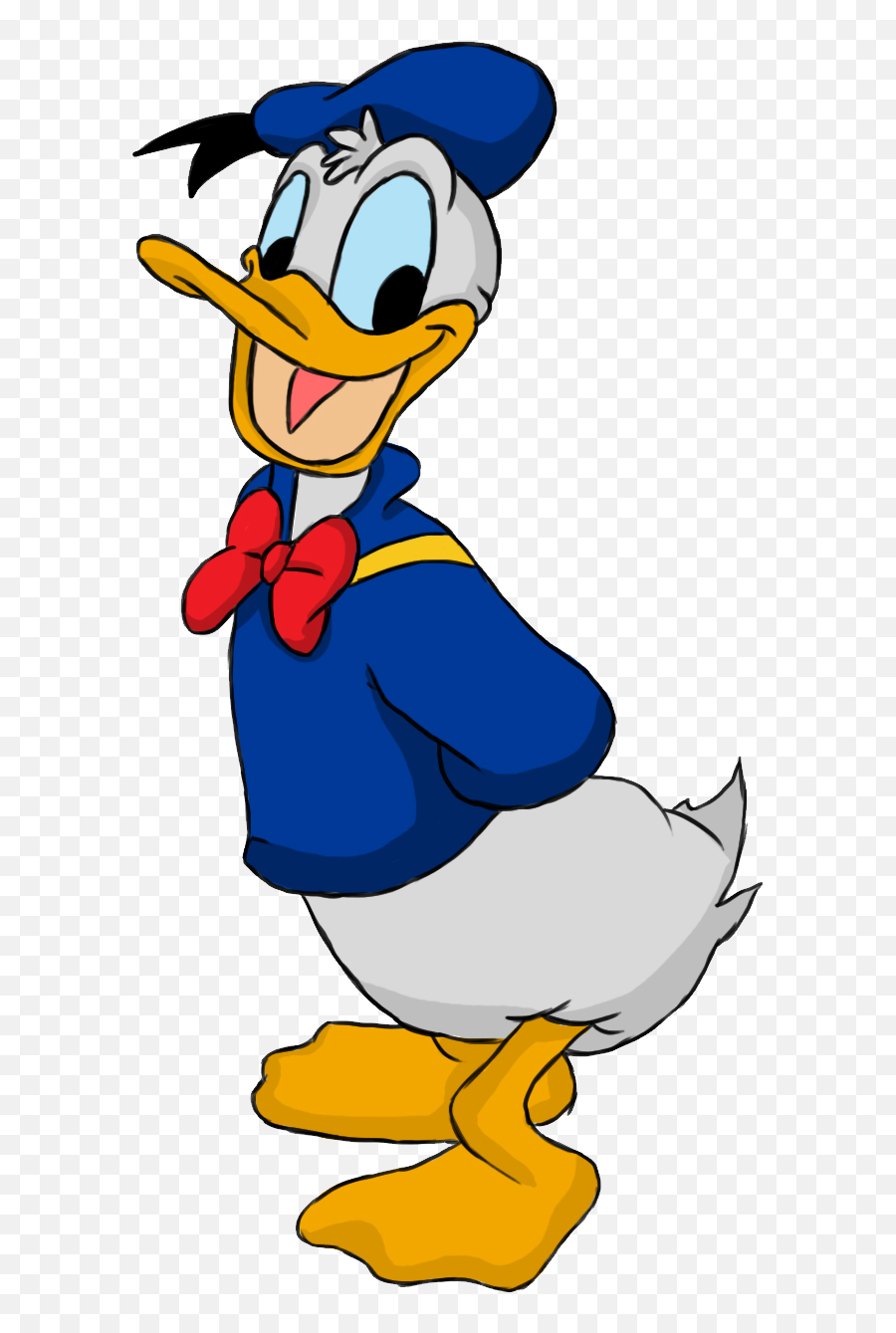 Donald Duck - Donald Duck Drawing Png,Donald Duck Transparent