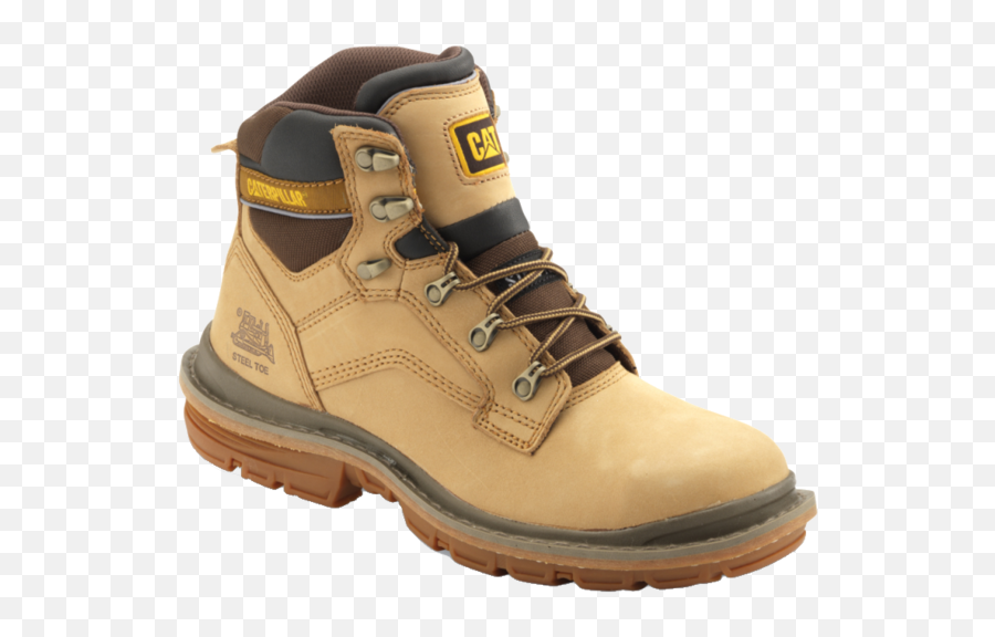 Download Cat Steel Toe Boot Png Image - Steel Toe Boots Transparent,Toe Png