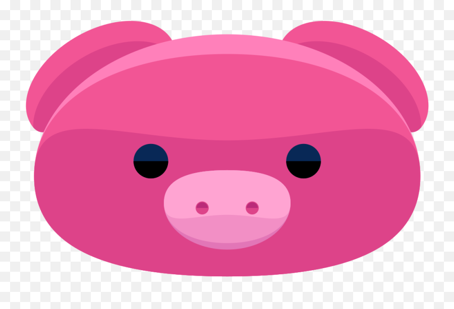 Sticker Emoticons Pig - Cartoon Png,Pig Png