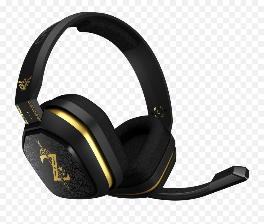 Astro A10 Gaming Headset - The Legend Of Zelda Breath Of The Wild Zelda Headset Png,Legend Of Zelda Transparent