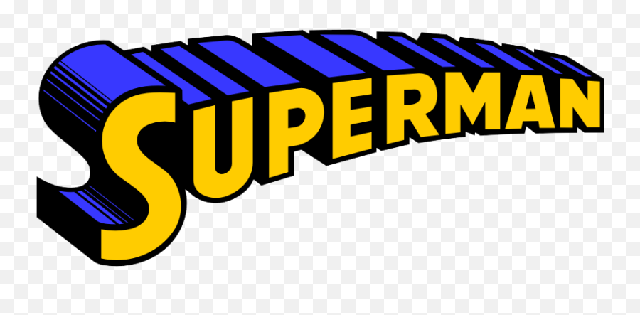 Superman Logo Png Pic - Superman Logo Words,Superman Logo Hd