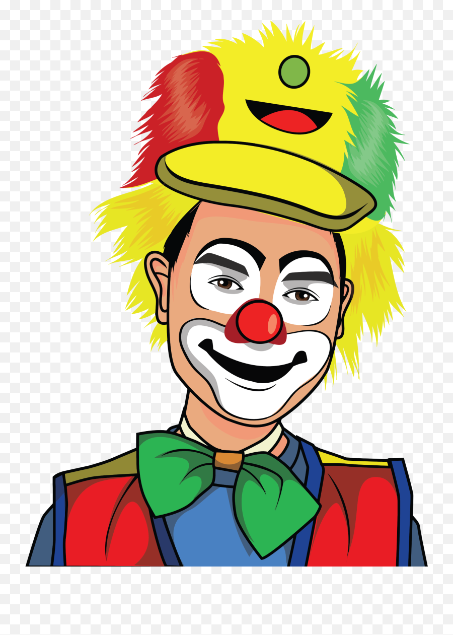 Clipart - Clown Illustration 5 Openclipart Png,Clown Nose Png