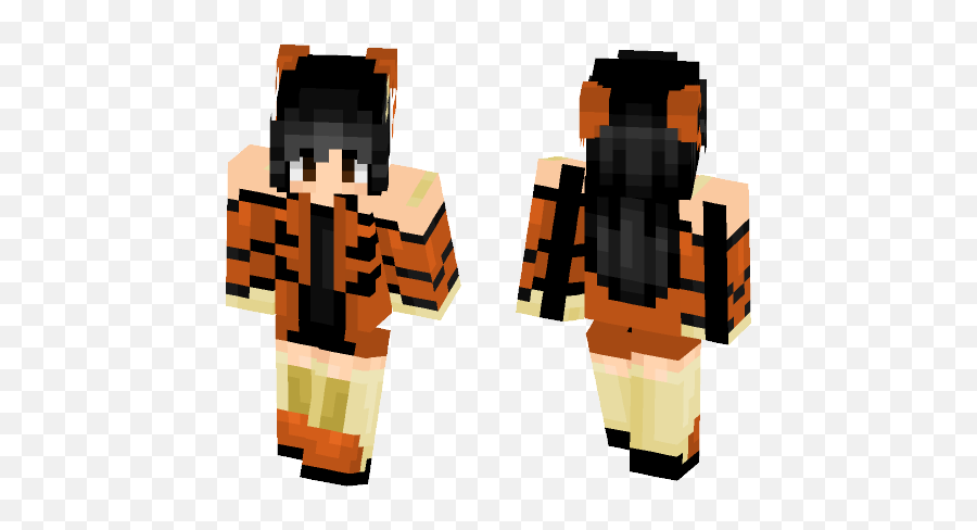 Download Growlithe Girl Minecraft Skin For Free - Minecraft Png,Growlithe Png