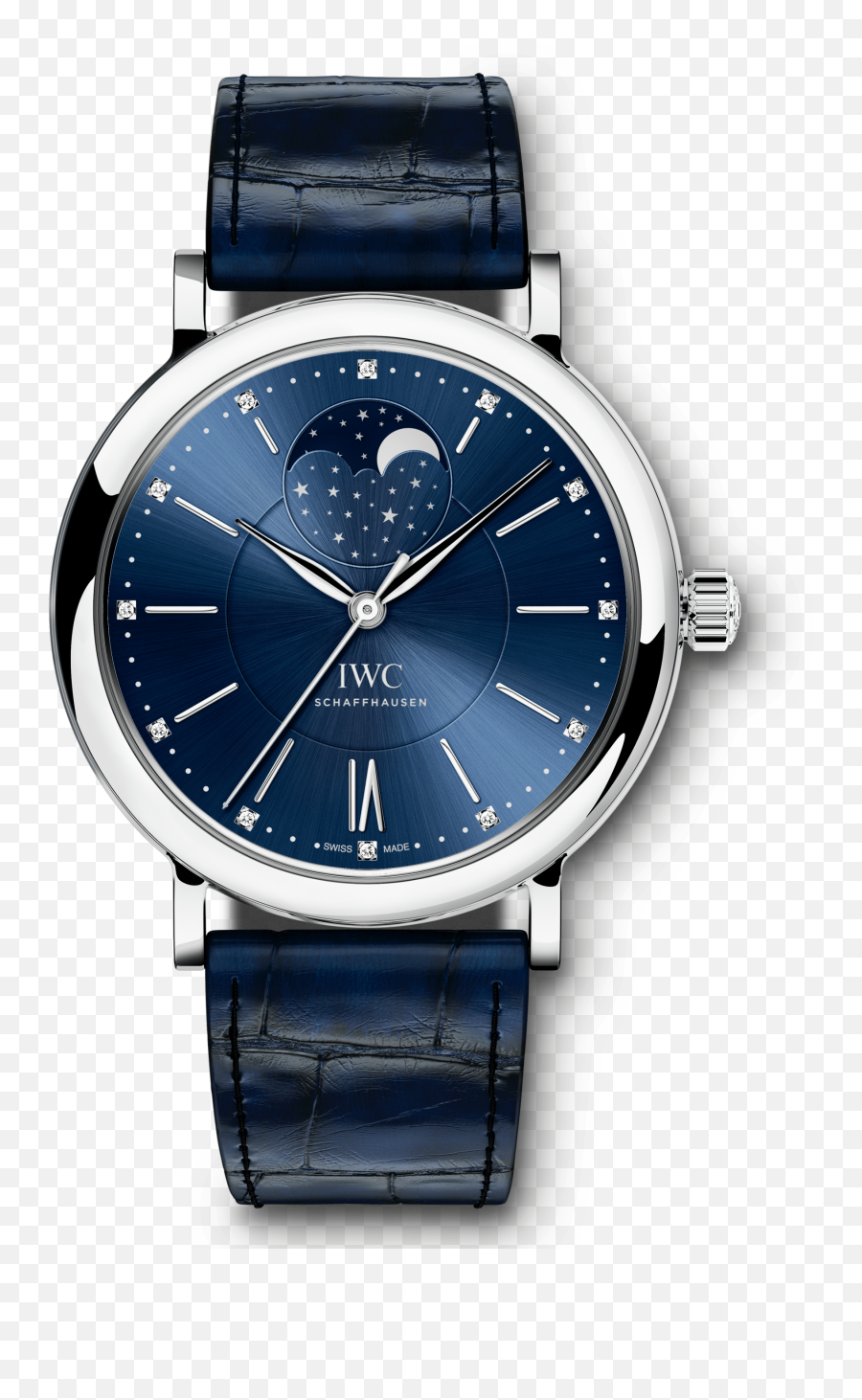 Iw459006 - Portofino Automatic Moon Phase 37 Edition U201claureus Iwc Portofino Automatic Moon Phase 37 Edition Laureus Sport Png,Moon Phases Png