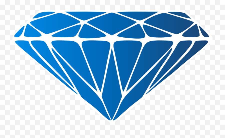 Diamond Clipart Transparent Background - Diamond Clipart Png Transparent,Blue Diamond Png