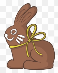 Rabbit Easter Bunny Illustration - Vector Rabbit Mascot Png Bunny Chocolate Vector,Chocolate Bunny Png