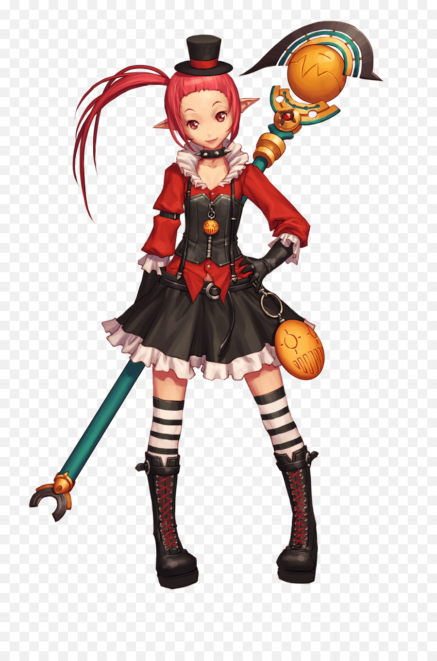 Dungeon Fighter Elf Pointy Ears Thighhighs Transparent Png