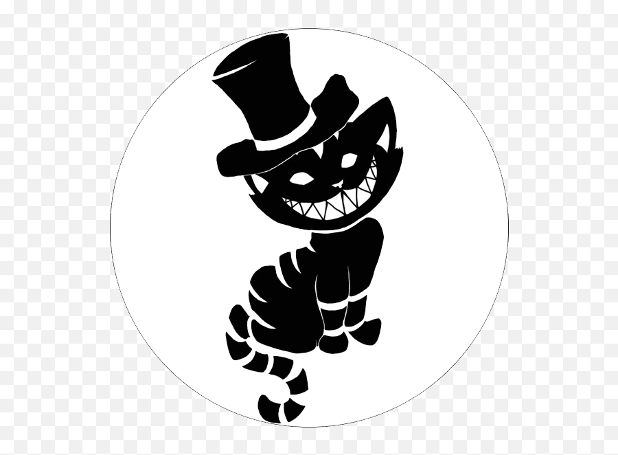 Cheshire Cat Tattoo Mad Hatter - Cheshire Cat Smile Tattoo Png,Mad Hatter Hat Png