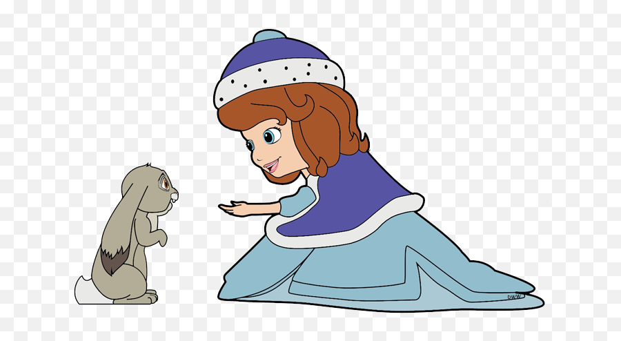 Sofia The First Clip Art Disney Galore - Princess Sofia Cartoon In Winter  Png,Sofia The First Png - free transparent png images 