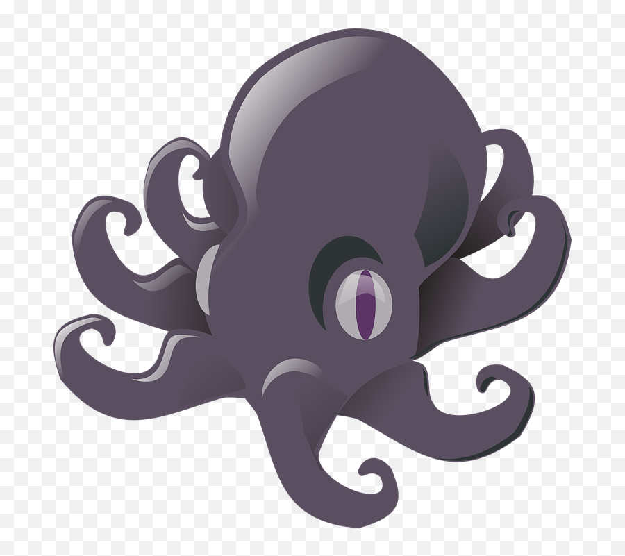Octopus Devilfish Octopod Sea - Octopus Purple Clipart Png,Octopus Png