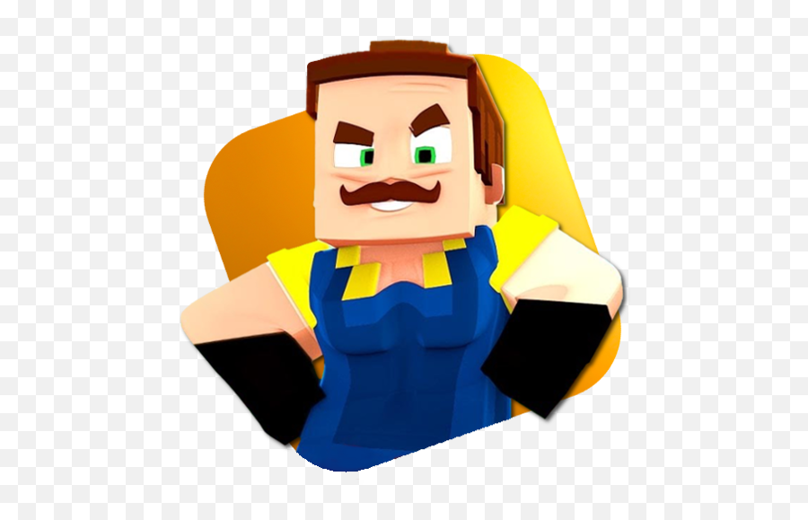 Download Skins Hello Neighbor Android - Minecraft Png,Hello Neighbor Png