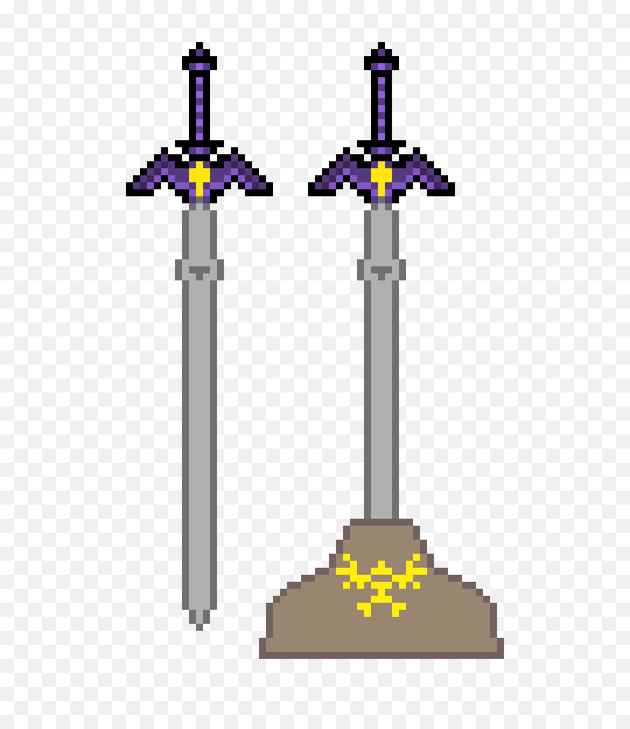 Master Sword - Pixel Art Pixel Master Sword Png,Master Sword Png