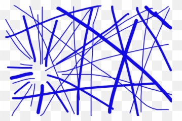 Blue Lines - Circle png