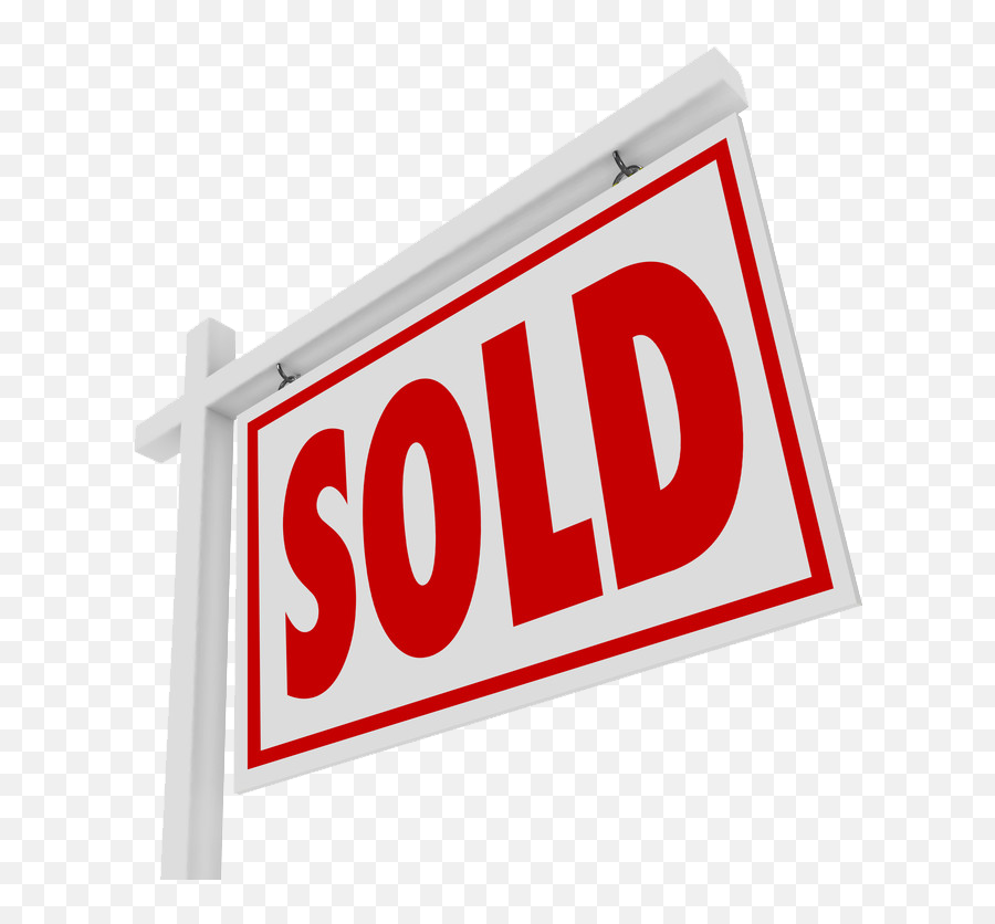 Sold Sign Png - Real Estate Close Deal,Sold Sign Png