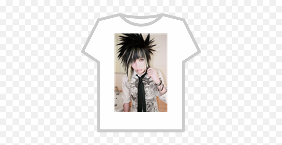 Awesome Emo Hair - Roblox First Roblox T Shirt Png,Emo Hair Png - free  transparent png images 