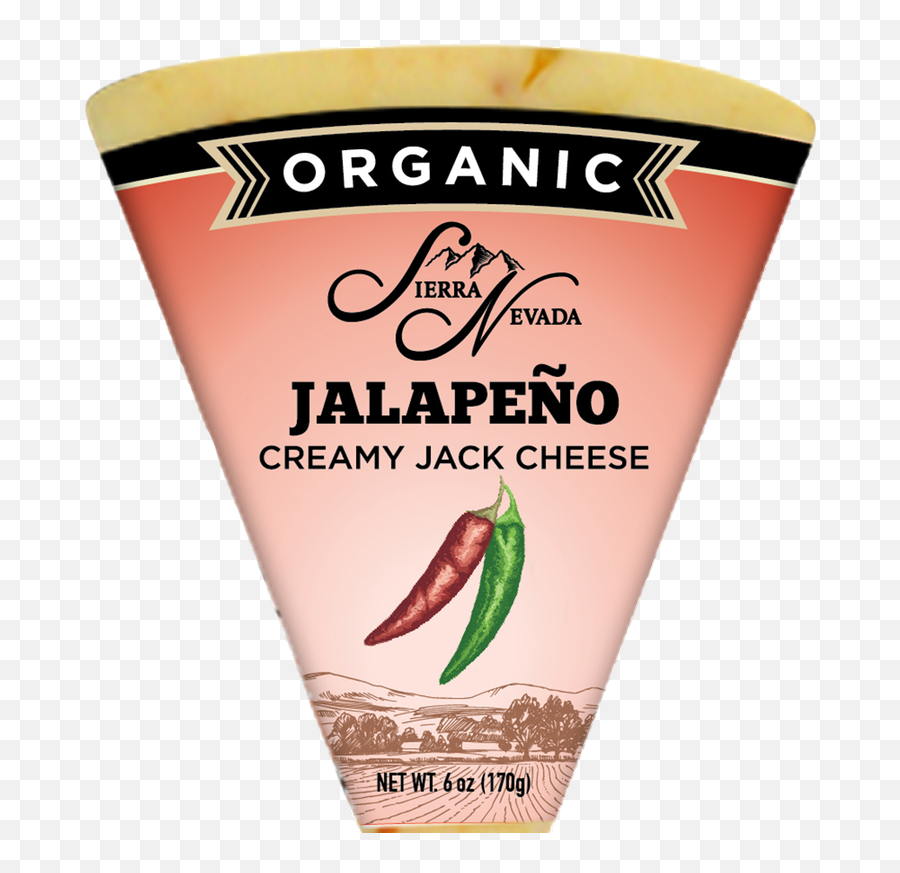 Download Organic Jack Jalapeno Wedge - Sierra Nevada Chevre Traditional Png,Jalapeno Png