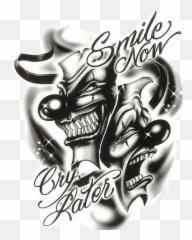 Library Gangster Smile Sad Clown - Test Junior Png,Gangster Transparent