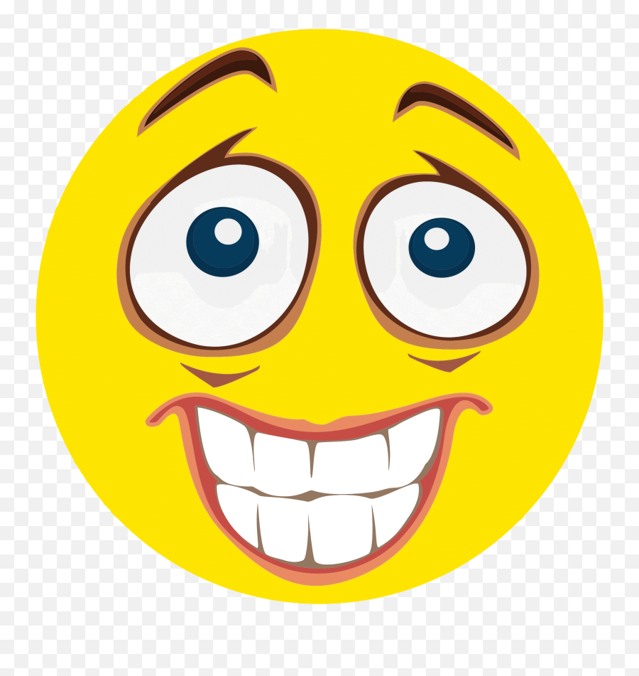 Download Emoticon Nervous - Funny Face Emoji Png Nervous Smiley,Nerd Emoji Png