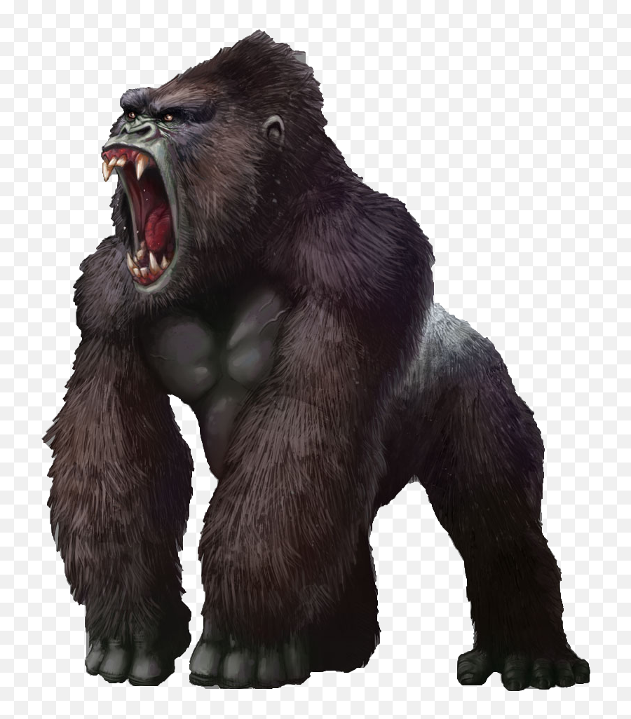 Ape Free Png Images Transparent Clipart - Giant Ape Fantasy Art,Ape Png