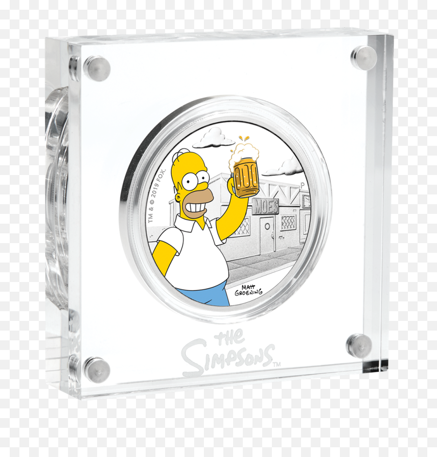 Homer Simpson - 1 Oz Emkcom Homer Simpson With Beer Png,Homer Png