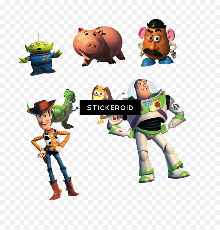 Download Toy Story Characters Disney - Toy Story 2 Toy Story 4 Characters Png,Disney Characters Png