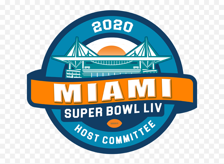 Logo Lv Super Bowl Miami 2020 - Super Bowl 2020 Miami Logo Png,Super Bowl Png