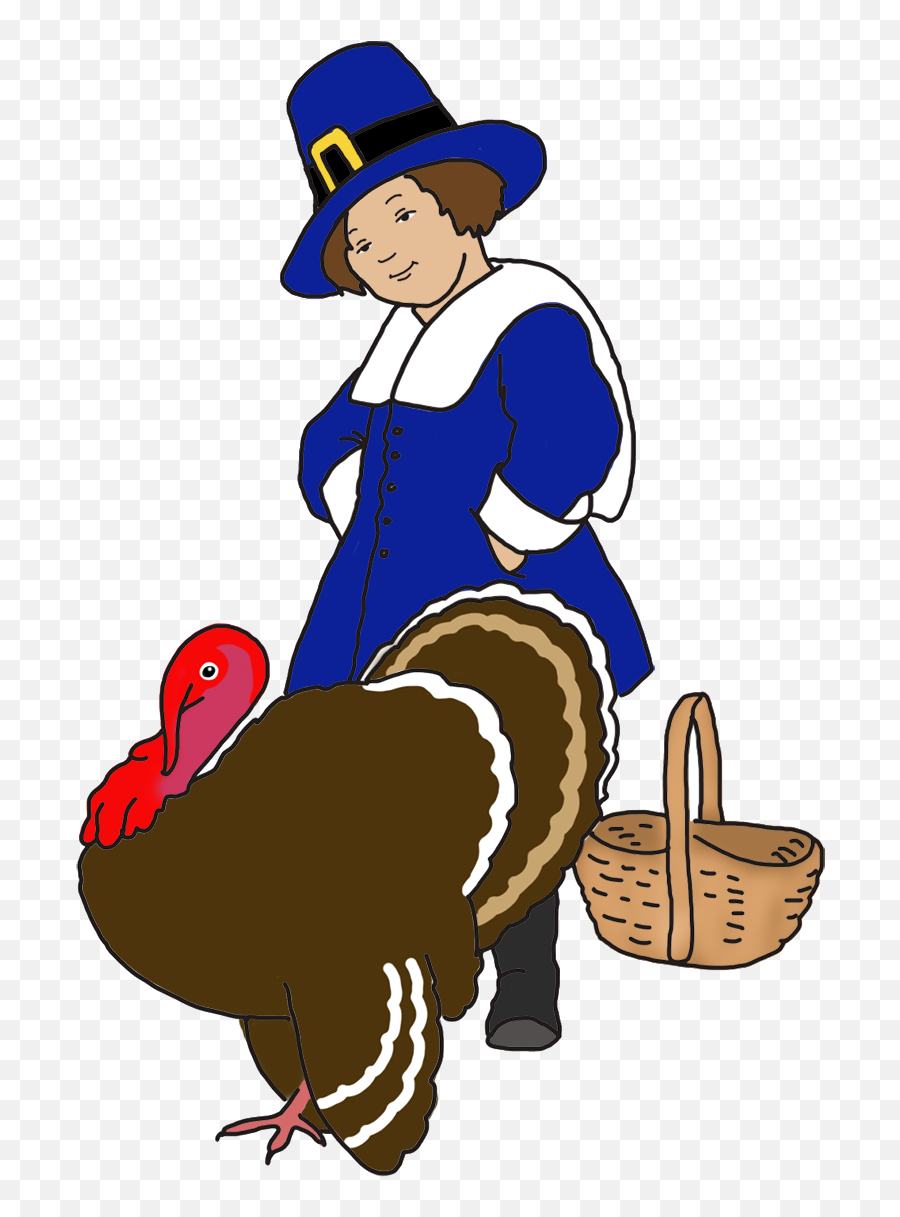 Happy Thanksgiving Clipart - Clip Art Png,Pilgrim Png