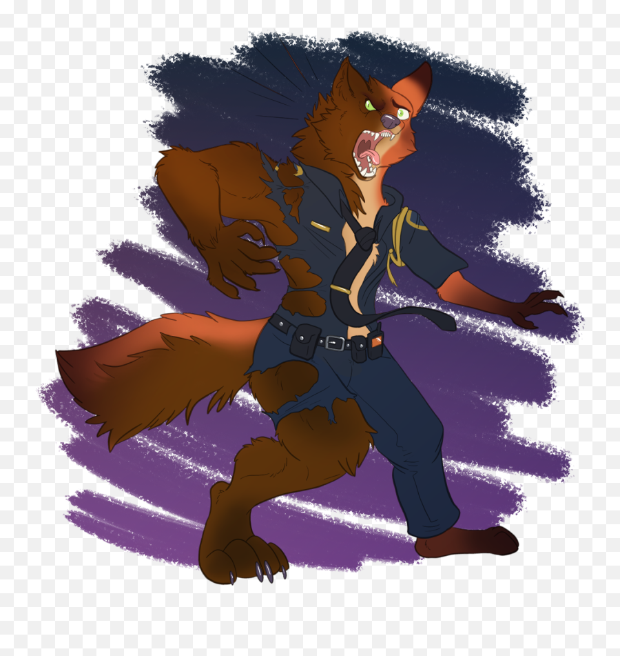 Fn - Artwork C Officer Were Wilde Zootopia Nick Wilde Fanart Png,Nick Wilde Png